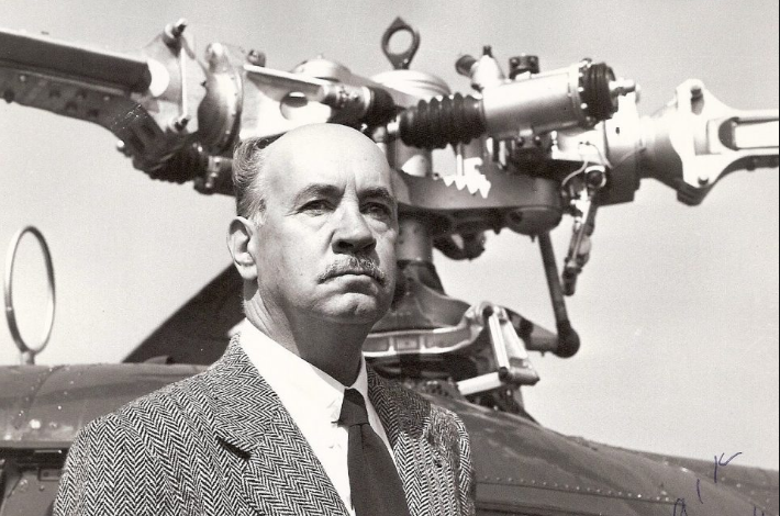 伊戈尔西科斯基发明了"直升机"