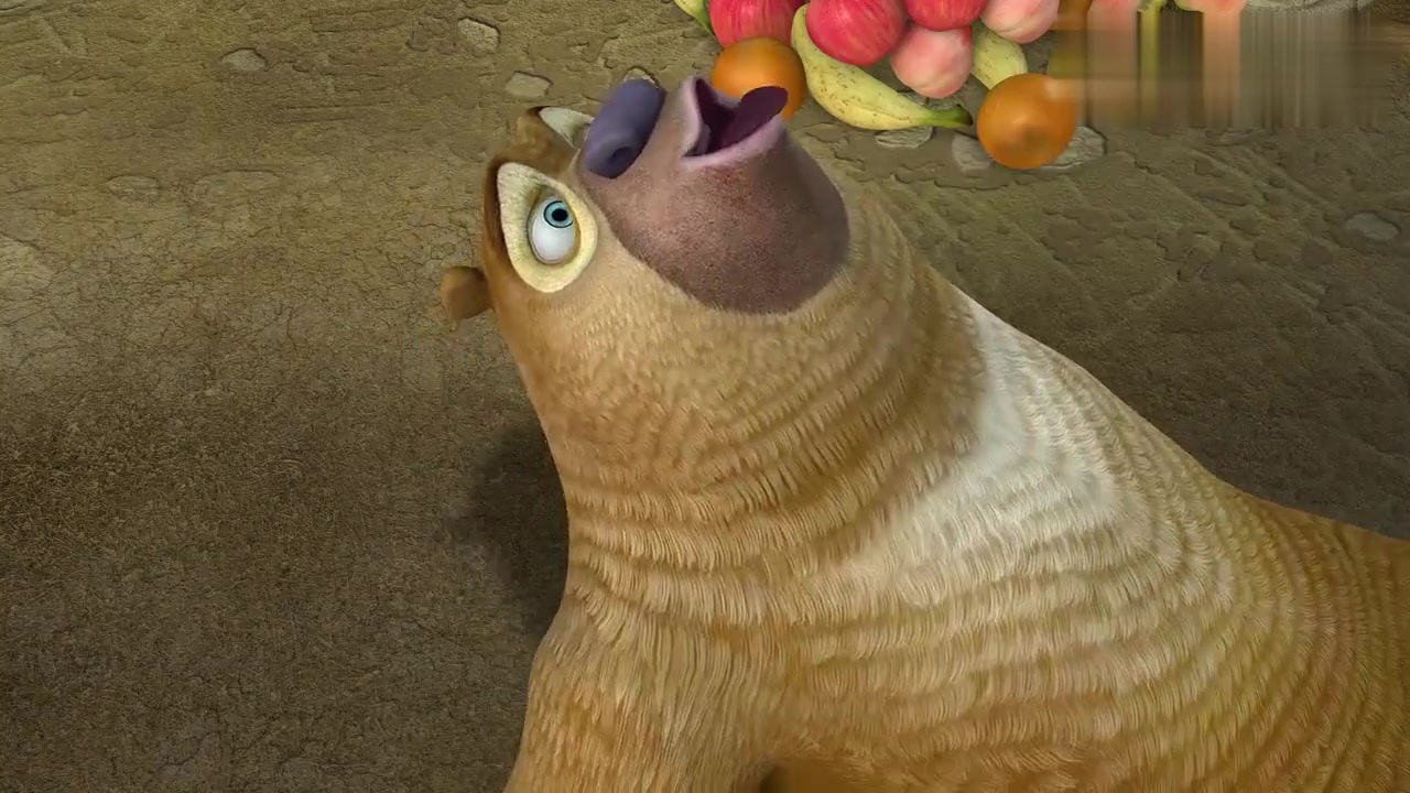 爱动漫:熊二不满足熊大做的水果汁,拿水果想找光头强帮忙