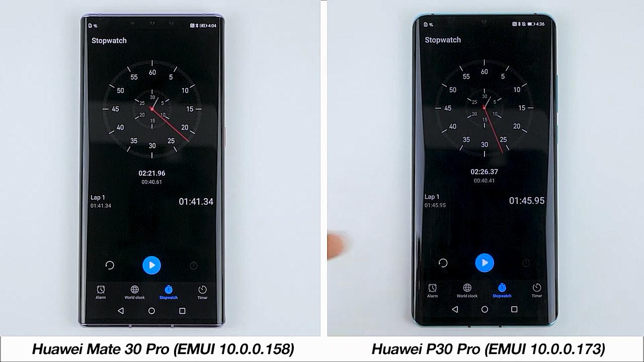 华为mate30pro与p30pro性能对决:差距已经很小了