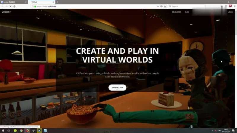 Vrchat 上传模型详细教程0 注册官网账号 科技 数码 好看视频