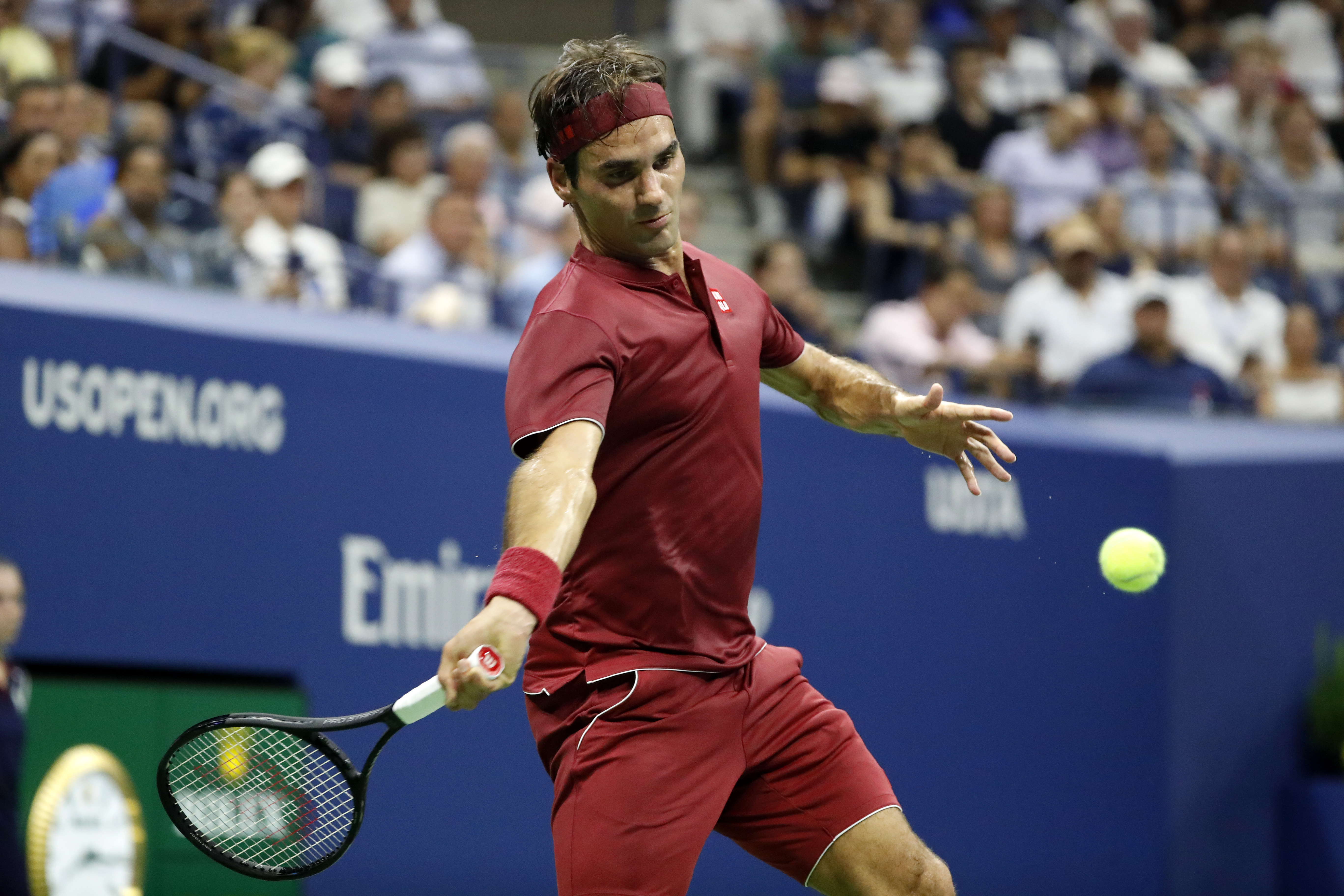 网球——美网:费德勒晋级第二轮