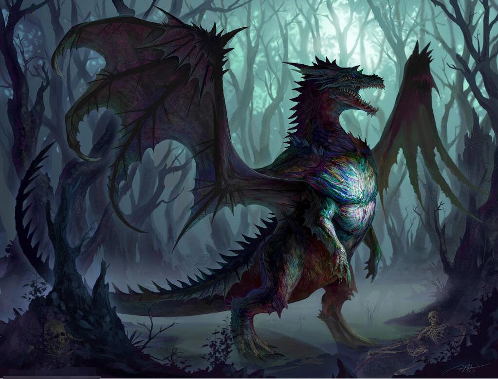 一组带点奇幻色彩的动物插画欣赏