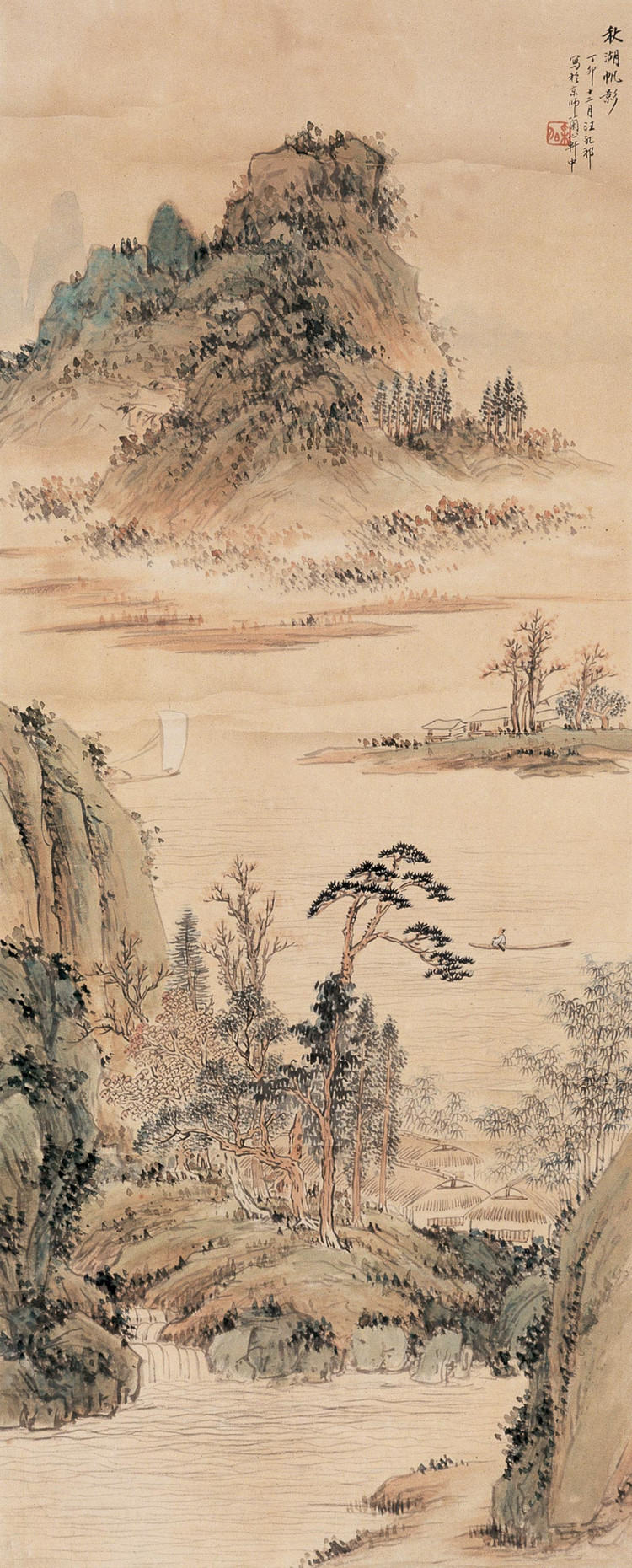 故乡的山故乡的水,新安画派出类拔萃的山水之美,妙哉妙哉