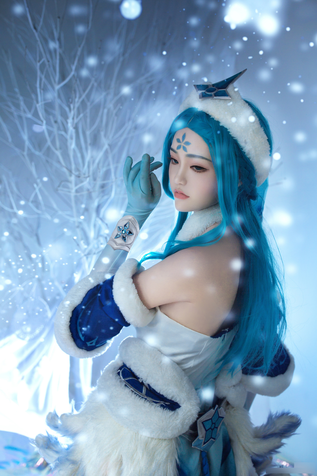 这三组国产游戏《王者荣耀》角色王昭君的cos作品真是相当唯美啊