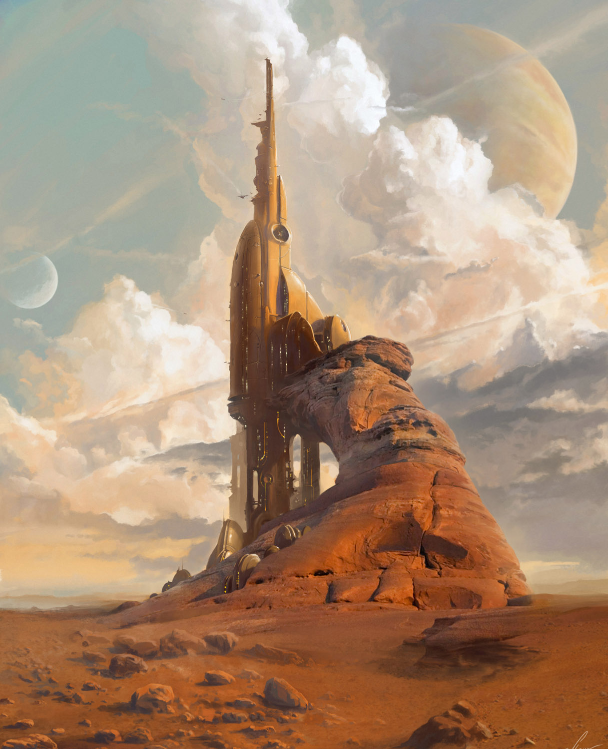 cg场景插画作品选