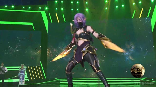 2018完美盛典cosplay嘉年华 火女莉娜特效惊艳斩获第一