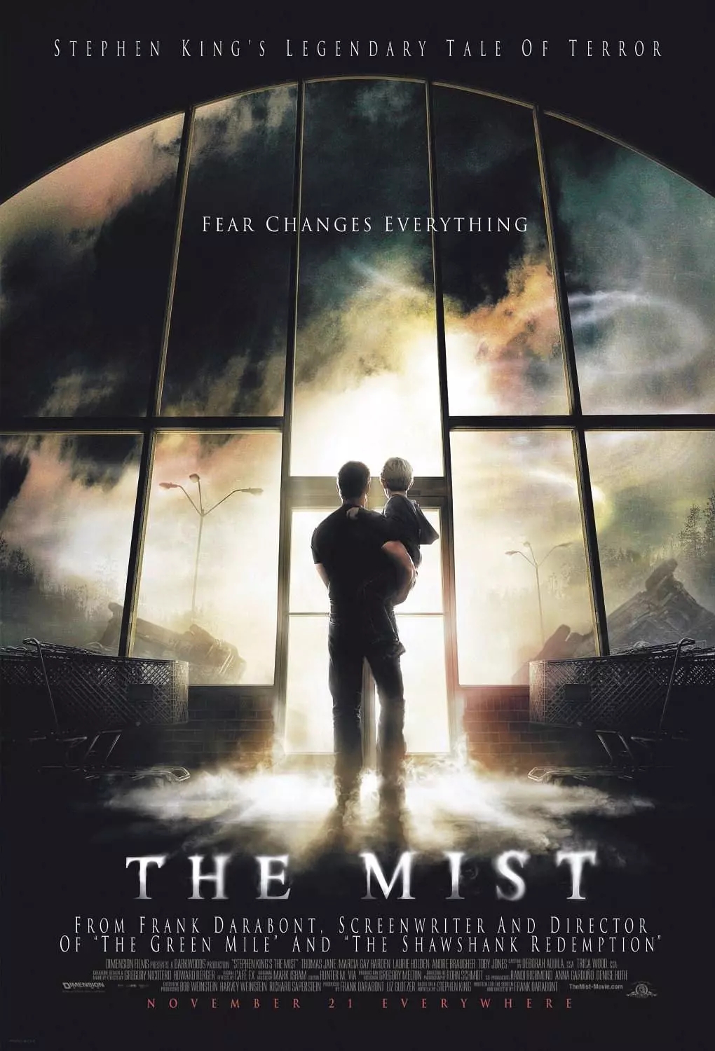 迷雾 the mist (2007) 豆瓣评分 7.8