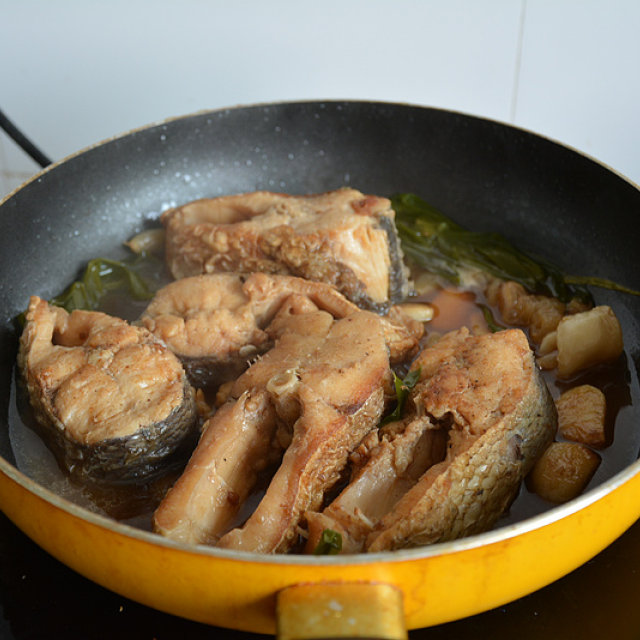 红烧青鱼块,鱼肉不腥还特鲜美,做法简单一看就会