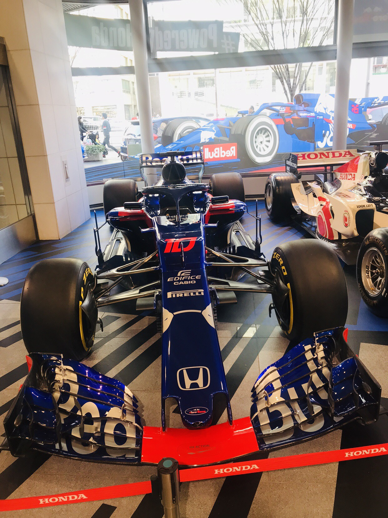 本田汽车 四代f1参赛车 实拍