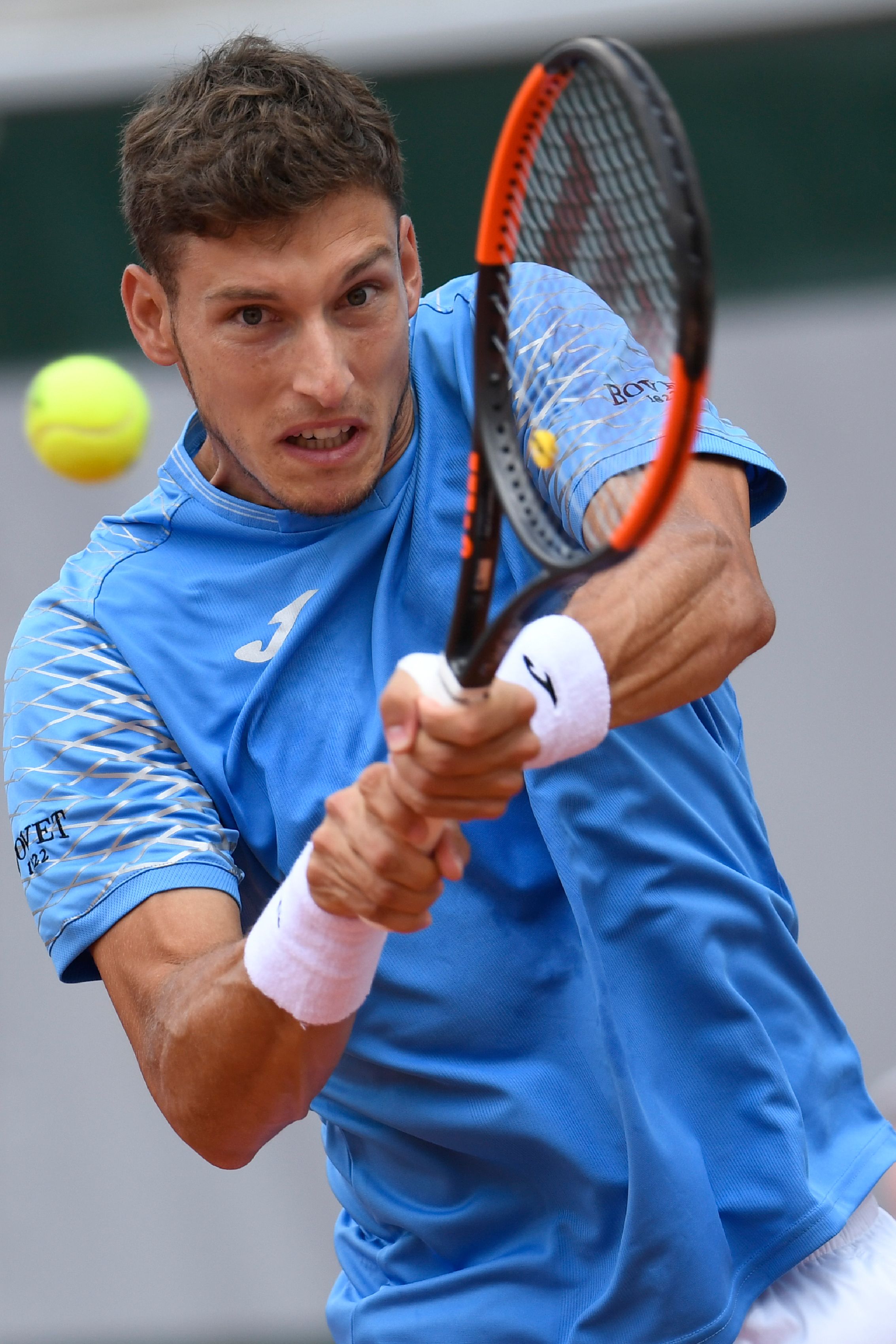 网球——法网:布斯塔晋级(15)