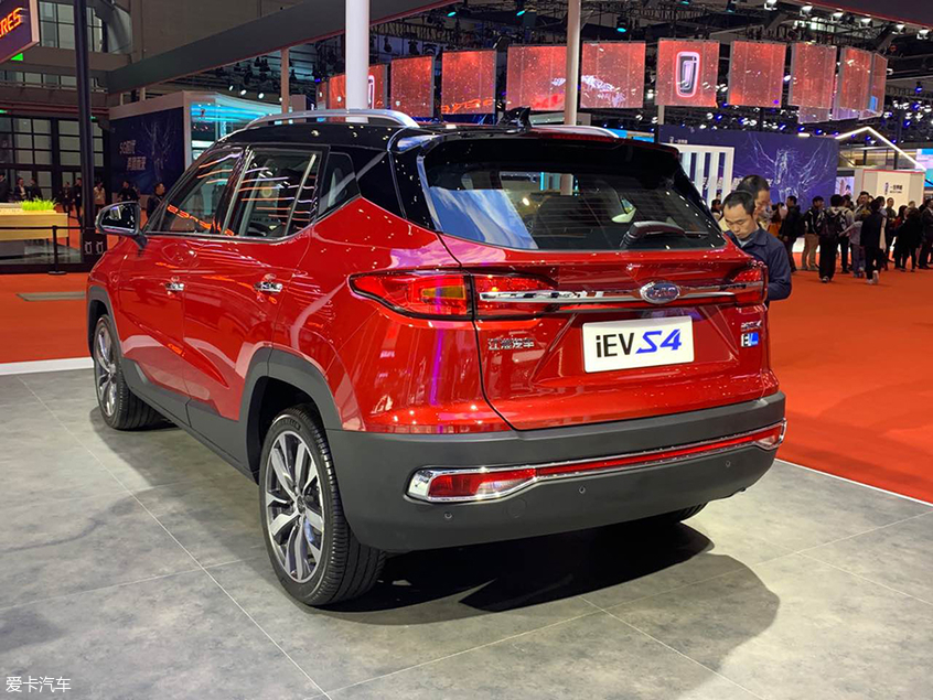 上海车展 江淮纯电动suv ievs4正式上市