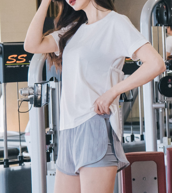 孙允珠,充满活力的运动健身装,网友:再次把心交给你,好美