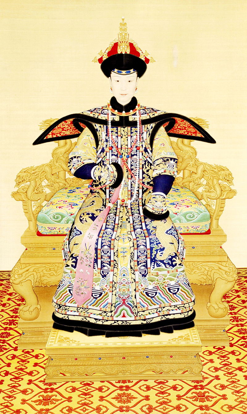 清朝八位最受宠的皇后真实画像:富察氏最美,慈禧太后最凶