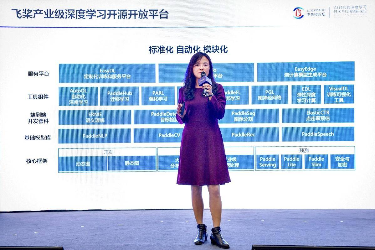 最受瞩目的论坛!百度主办深度学习论坛 吴甜揭秘飞桨四大领先技术