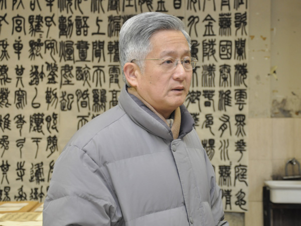中国美术学院教授祝遂之书法被喷,冤不冤?网友:写字工人而已!