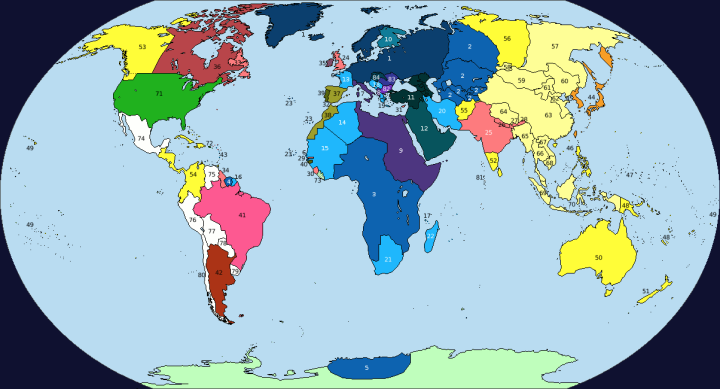 精选十二张有趣的地图,另类地图看世界