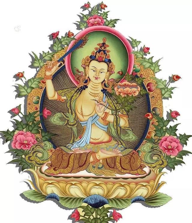 向恭敬文殊菩萨一样,敬重自己的亲师