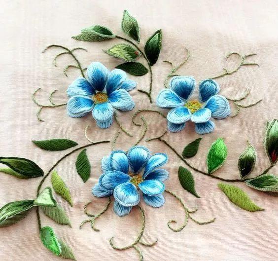 24款立体绣花,只借用一根铜丝,绣出效果比平时美多了!附教程