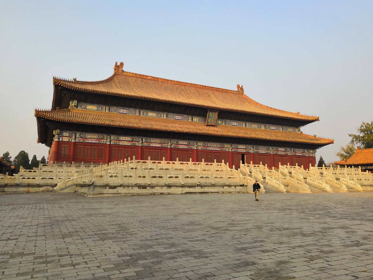 北京旅游去哪玩?初冬时节访游故宫,游览太庙