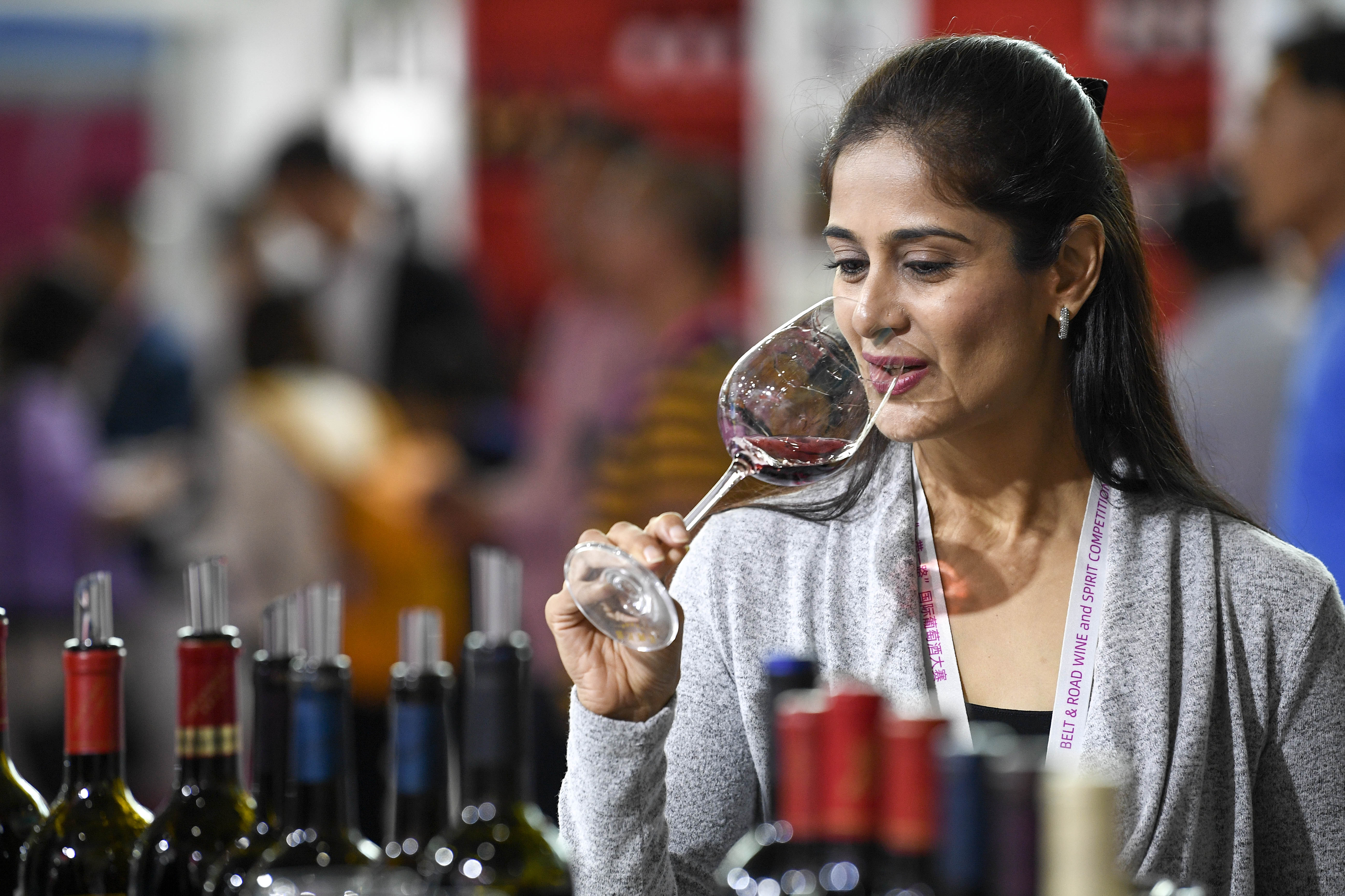 贺兰山东麓国际葡萄酒博览会在宁夏银川举行