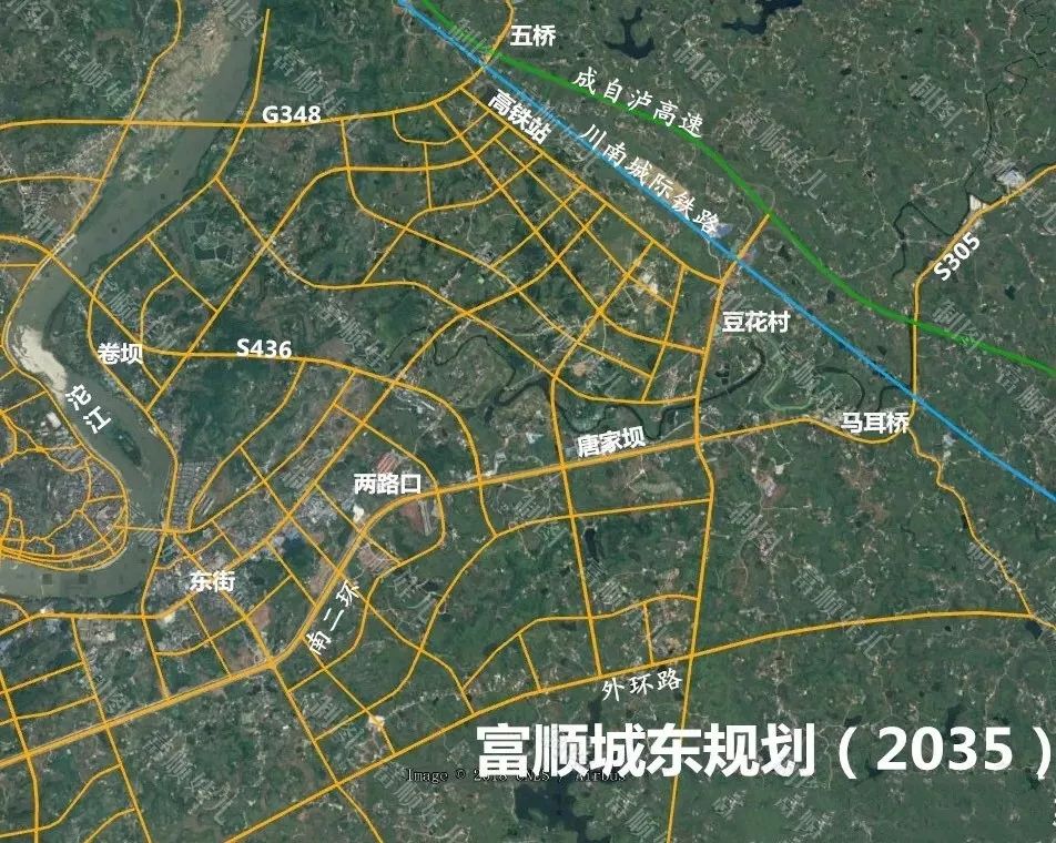 富顺2020—2035年县城规划,也将成为交通枢纽!