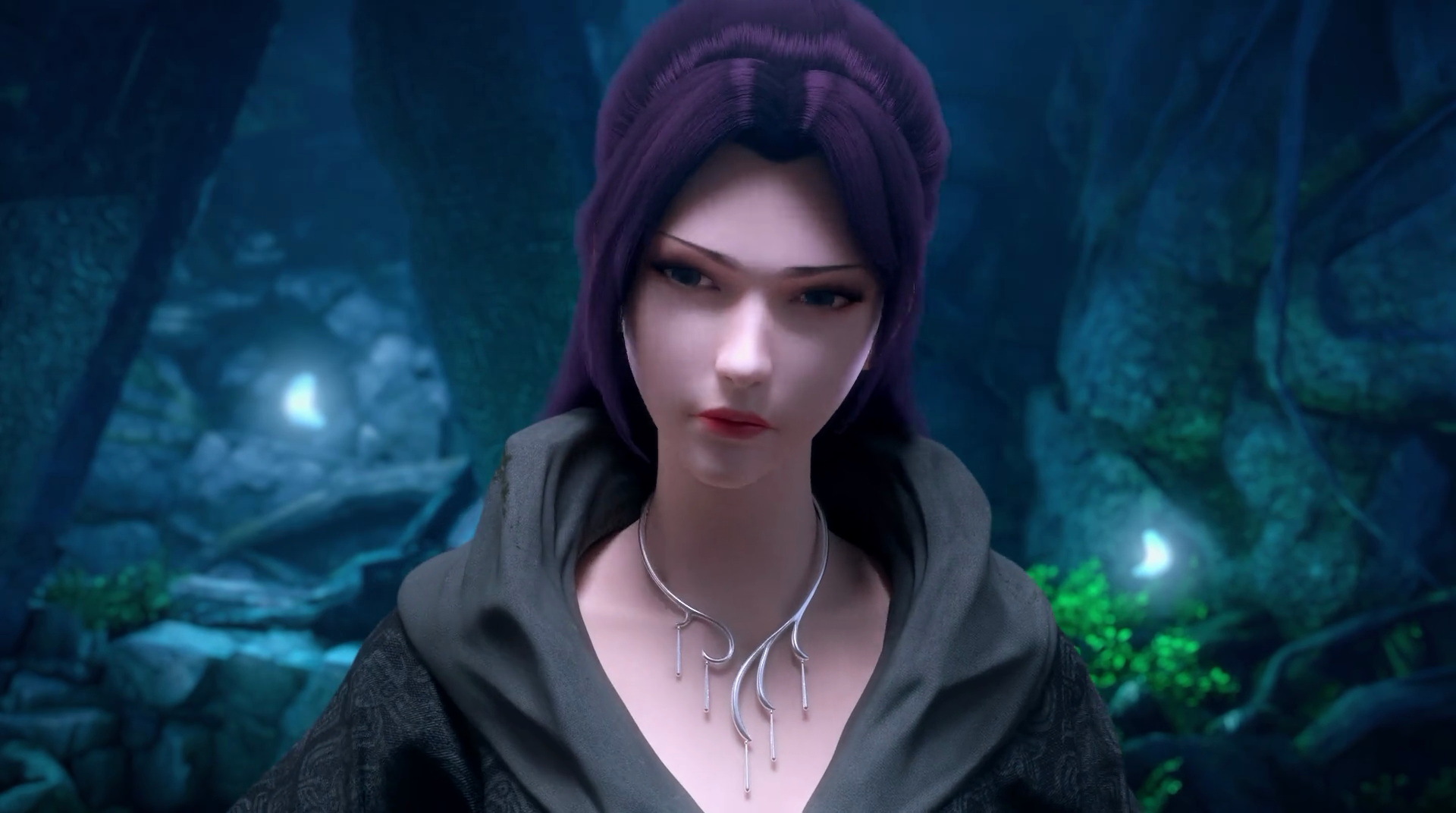 斗破苍穹动画,美杜莎女王建模太美了,难怪萧炎顶不住