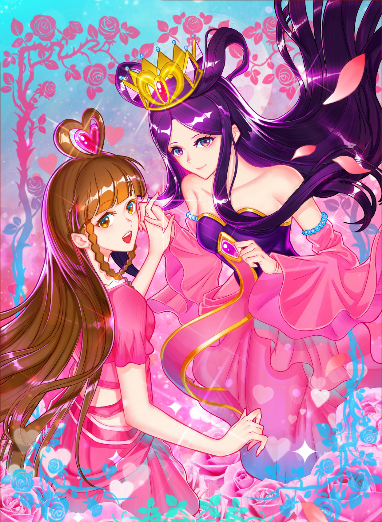 叶罗丽:漫画版太美了,随手一截就是壁纸,高能预警,多图慎入!