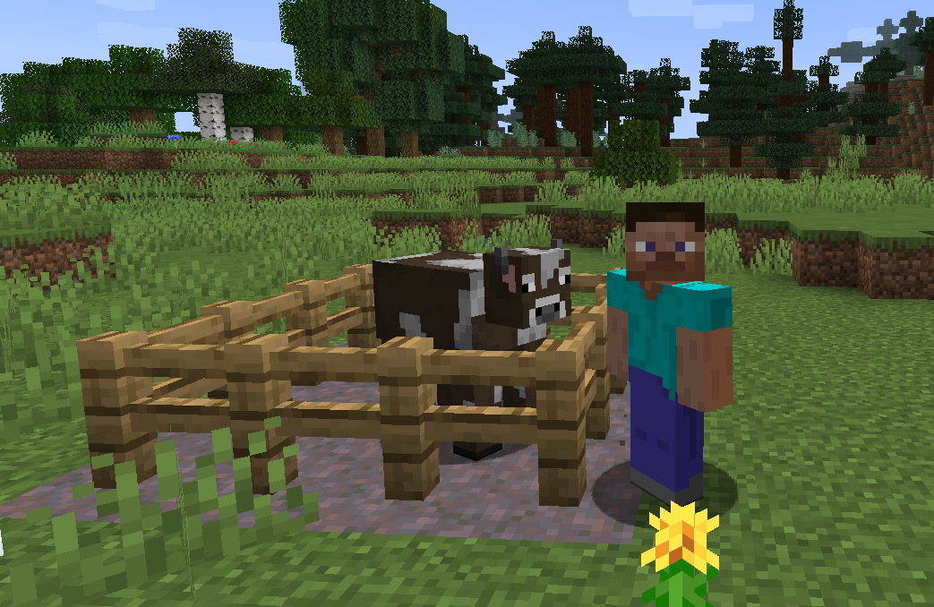 我的世界:蘑菇牛可以生产谜之炖菜,这个食物获取方式你知道么?