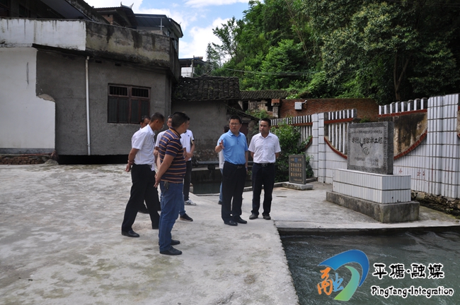 蒋小祥率队赴甲茶镇开展"保护母亲河河长大巡河"618生态日主题活动