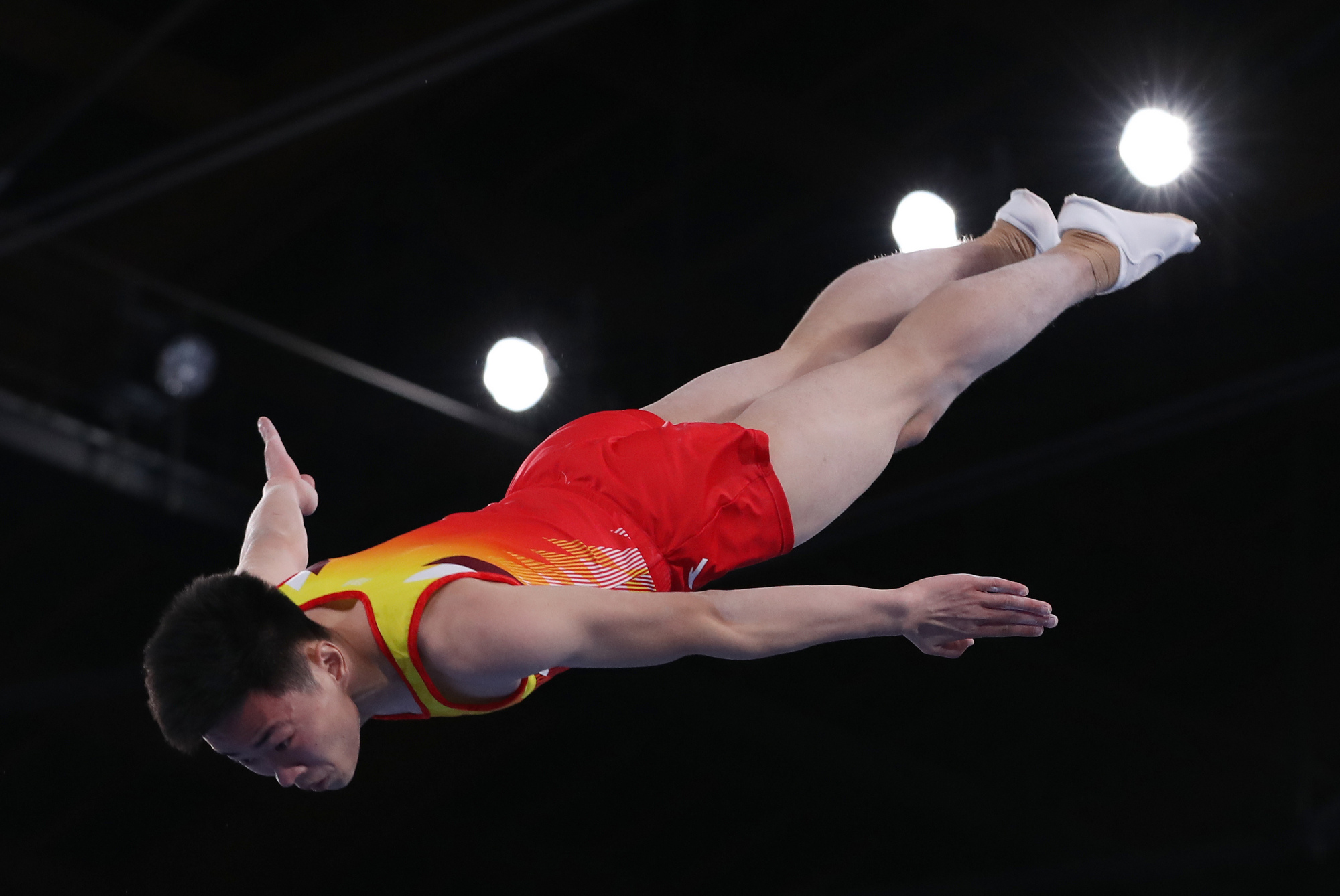 成为蹦床世锦赛四连冠第一人 高磊蓄力东京续写传奇