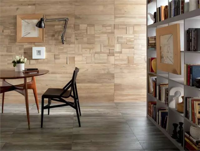 卧室客厅餐厅用木纹砖贴上墙,怎么铺才看好?铺贴方案都在这里!