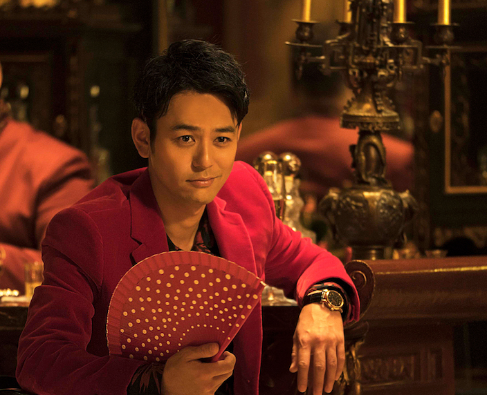 《唐人街探案2》著名演员妻夫木聪的加盟剧照,参演竟是张震牵线