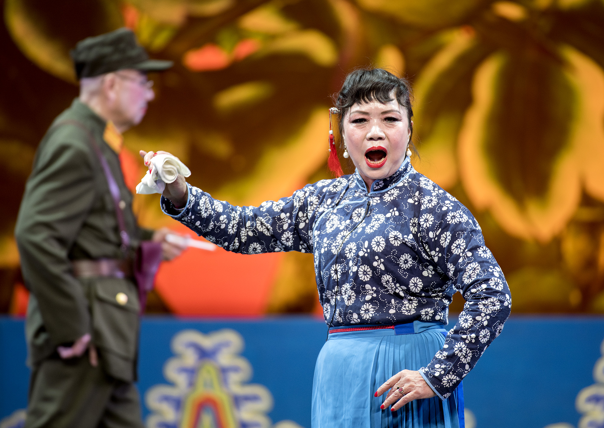 "乌鲁木齐的声音"戏曲戏迷票友大会决赛擂鼓亮嗓