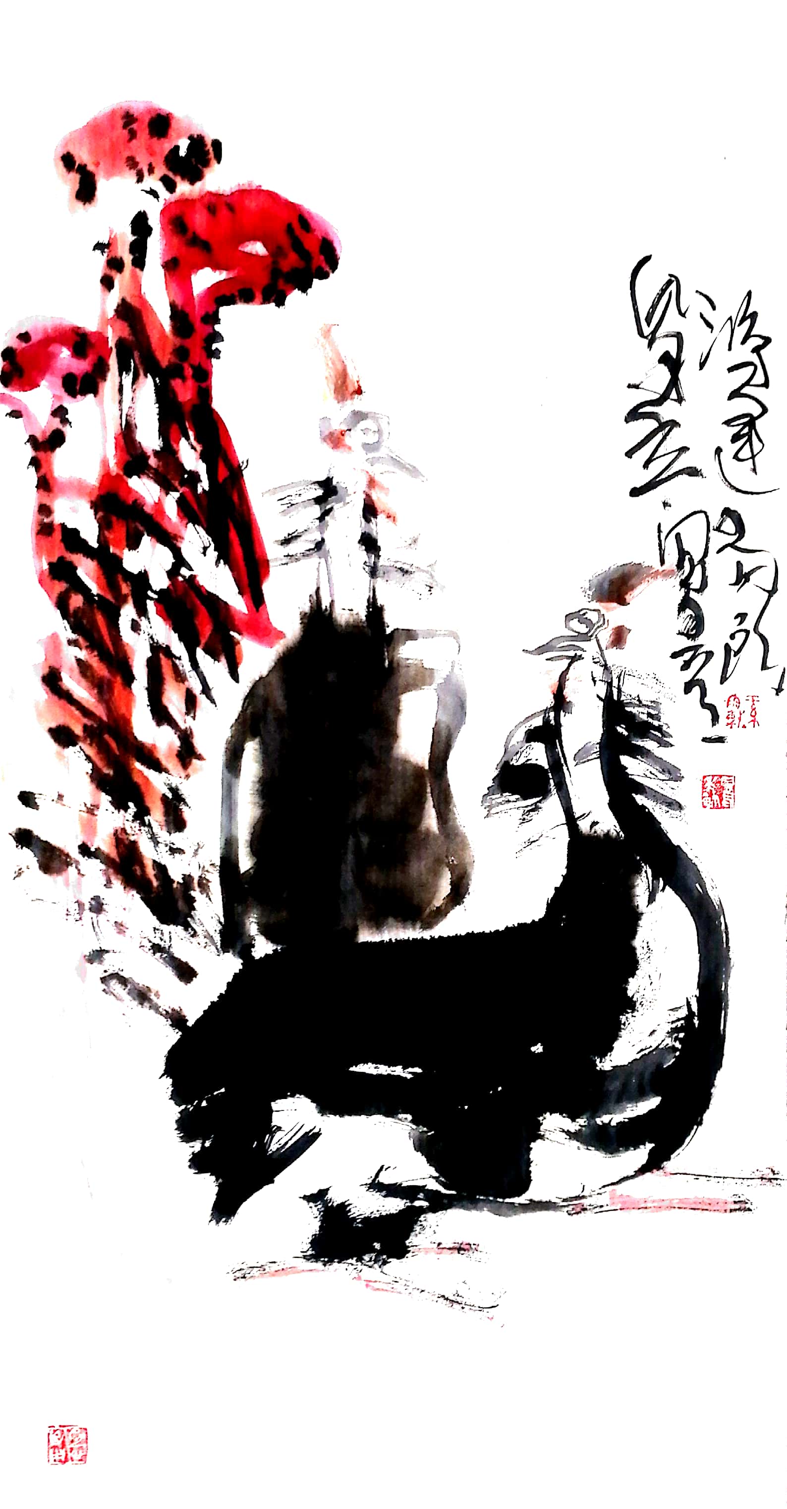 大写意花鸟画家王凤年