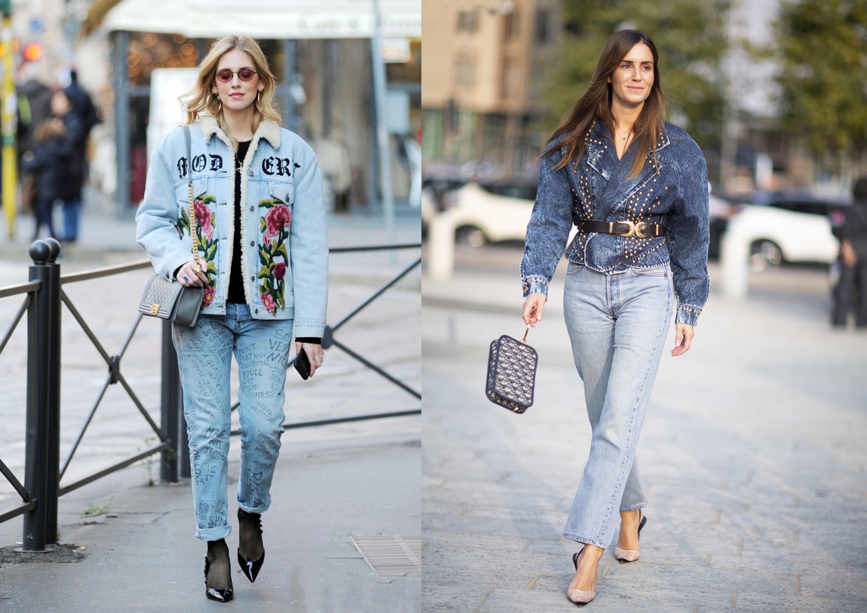 潮流款牛仔外套,早春让你百搭多造型休闲出街