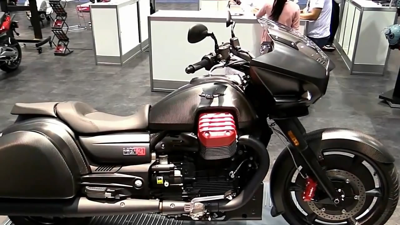 比哈雷还霸气的重机,摩托古兹mgx21,重点是牌子上的价格!