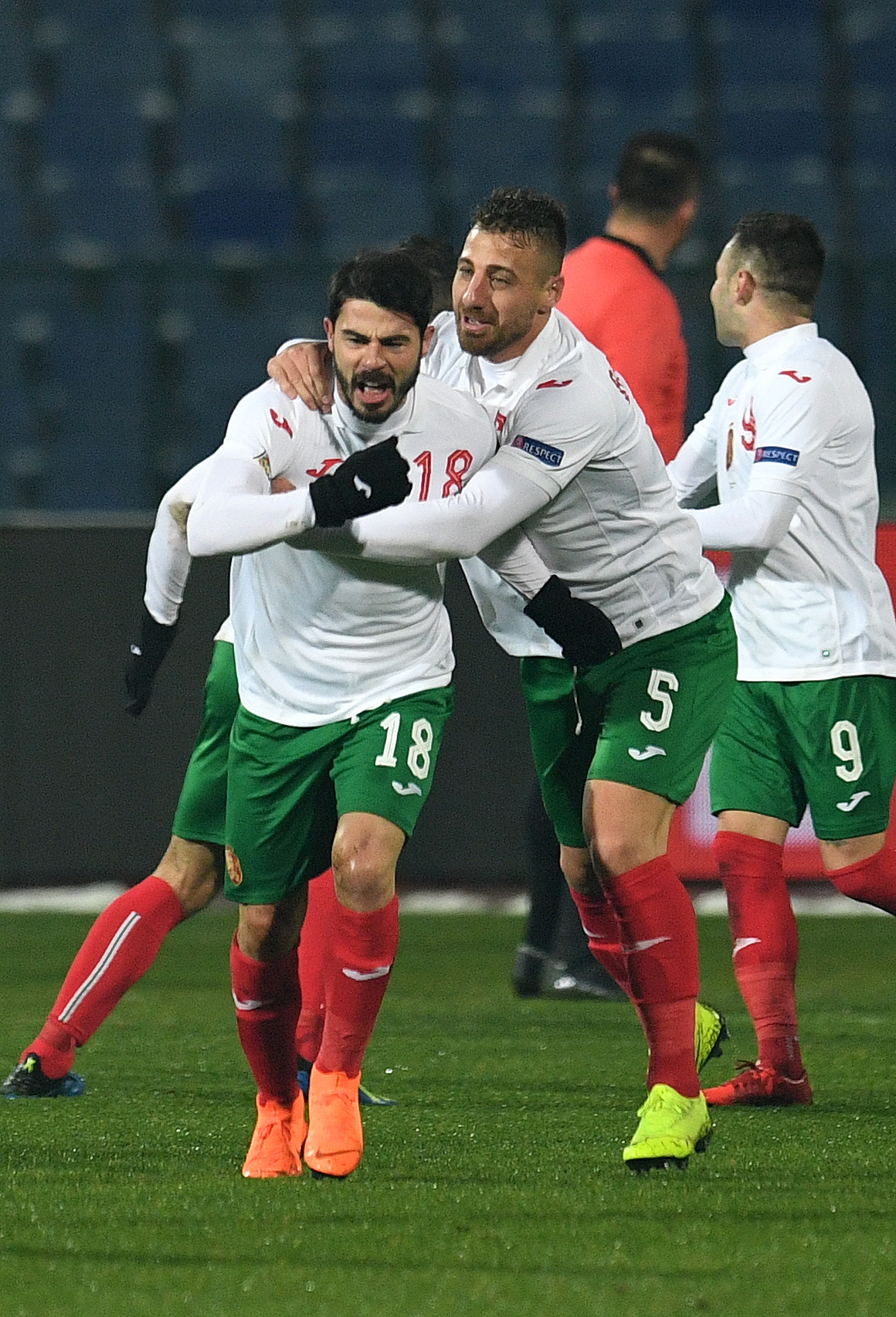 足球——欧洲国家联赛:保加利亚平斯洛文尼亚(1)