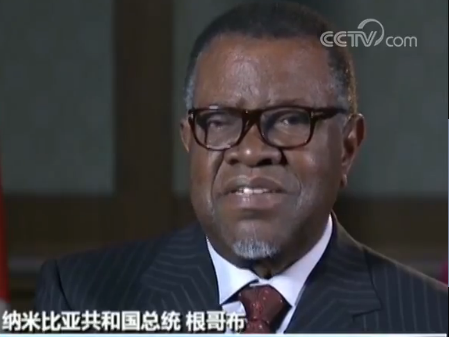 纳米比亚总统:不劳欧洲人费心中国影响 这种"关切"令人厌恶