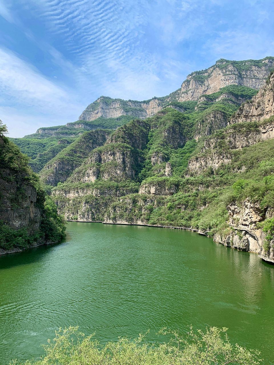 河南安阳林州万泉湖景区是一个集自然风光,文化古迹,休闲娱乐为一体的