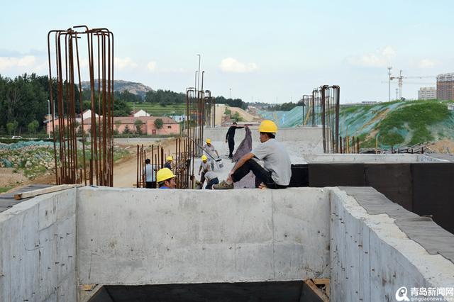 探访平度北站:站台轮廓已现 未来将成重要枢纽