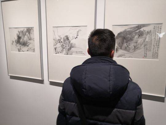 "憩情八遐—叶瑞琨个展"成都开幕 诗意笔墨为山河"点彩"