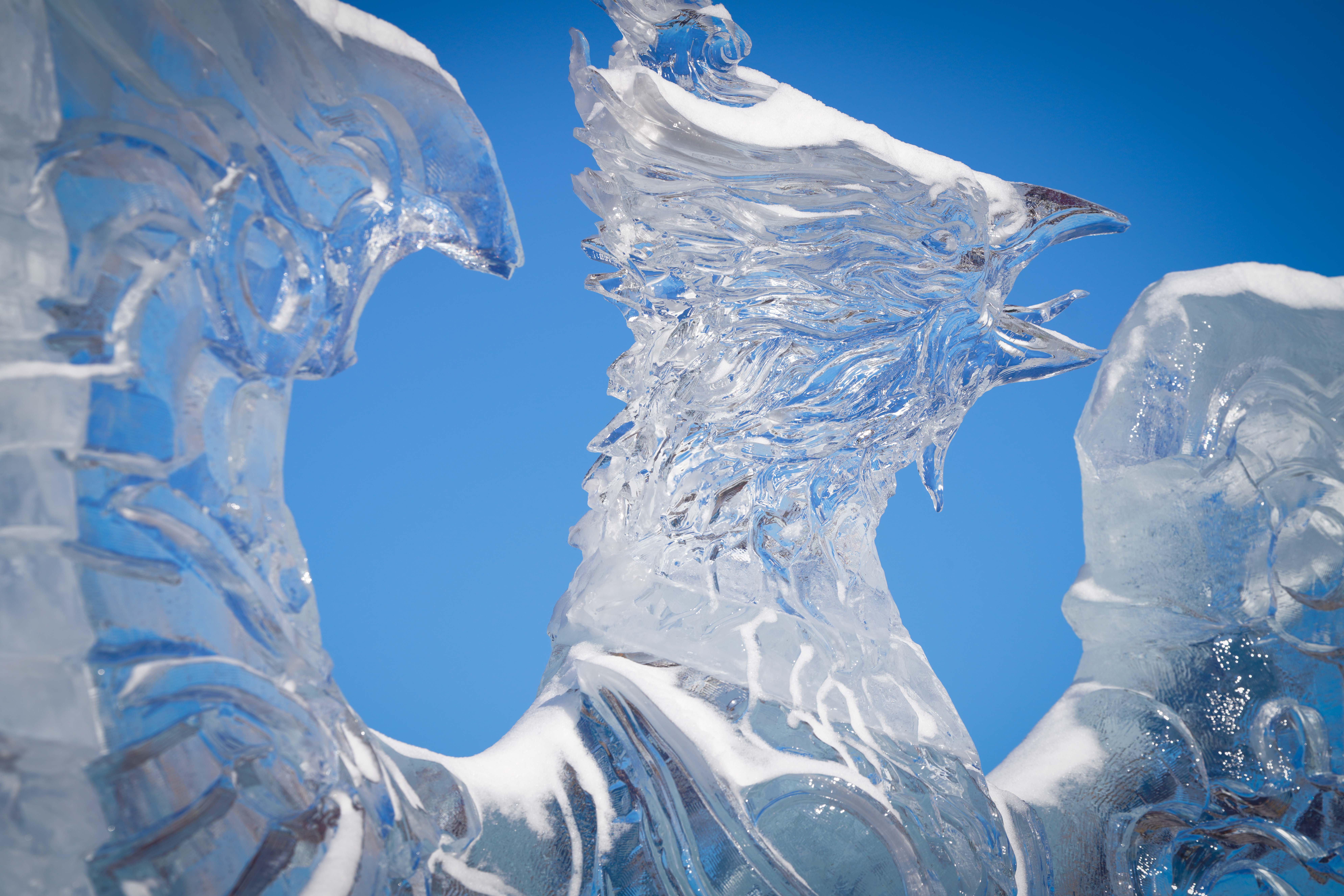 哈尔滨:精致冰景添彩老街