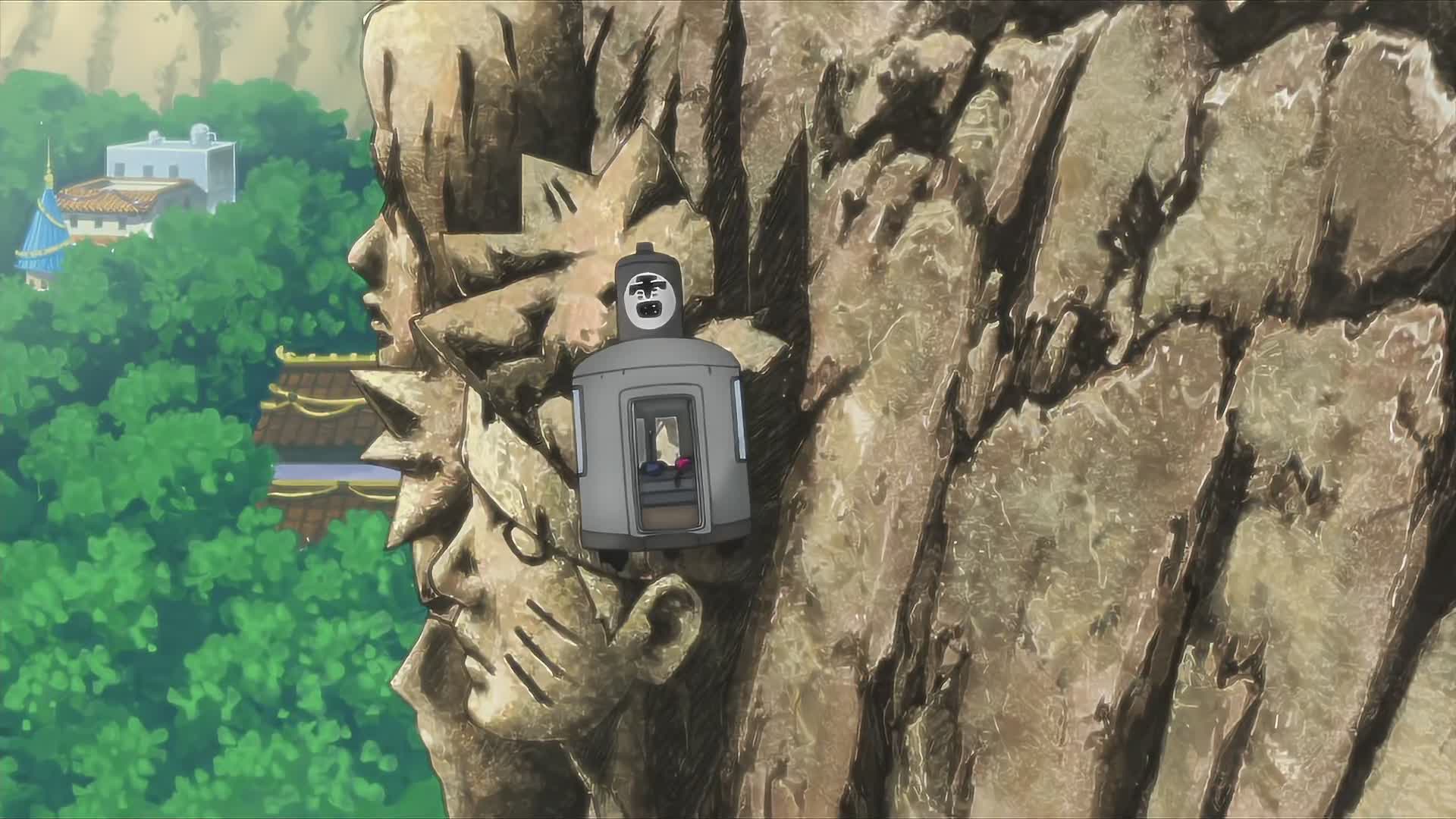 火影:有"资格"涂鸦,火影石像的3个忍者,第3干的最硬气!