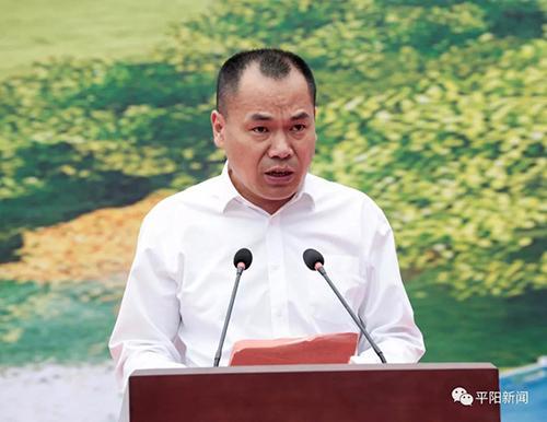 平阳水头南湖分洪工程开工