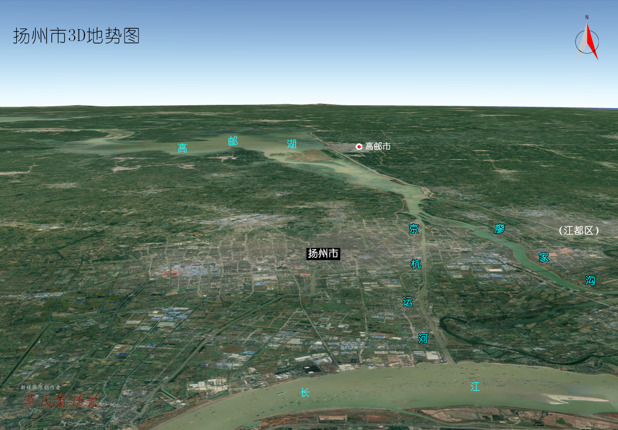 江苏省北部8市,高清3d地势图:徐州,盐城,宿迁,淮安,泰州