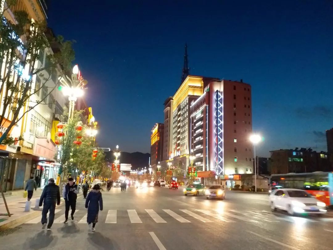 震撼!商洛最美夜景强势登场