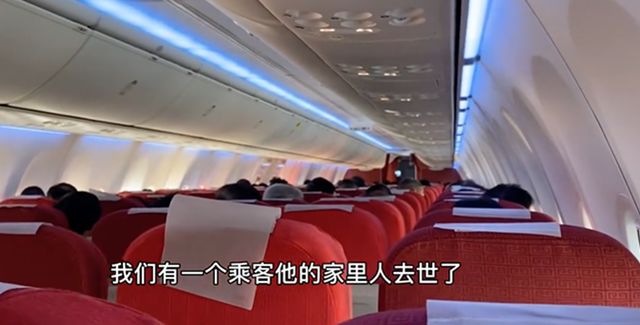 海航回應客機因旅客緊急滑回:旅客存情緒失控風險