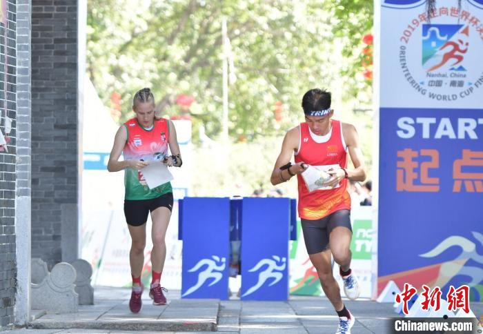 中国队郝双燕勇夺定向世界杯短距离女子组冠军