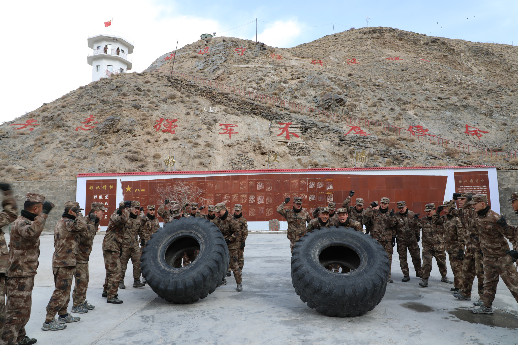 探寻新疆军区某边防团别迭里边防连的"好汉"图腾