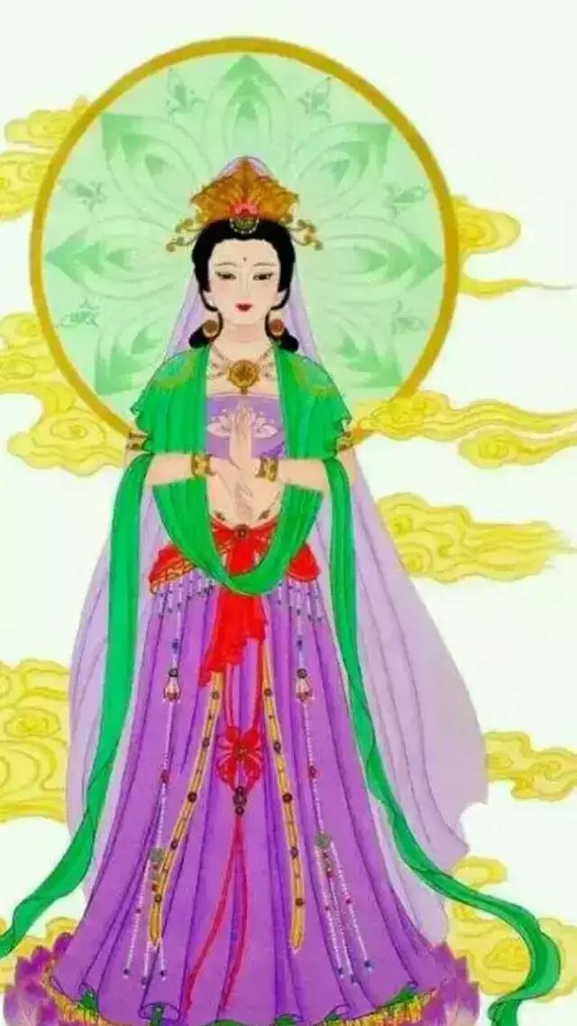 唯美九天玄女图,见者许个愿吧!一生平安一生幸福!